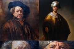 Top Met Paintings Before 1860 12 Rembrandt Self Portrait, Man in Oriental Costume (The Noble Slav).jpg